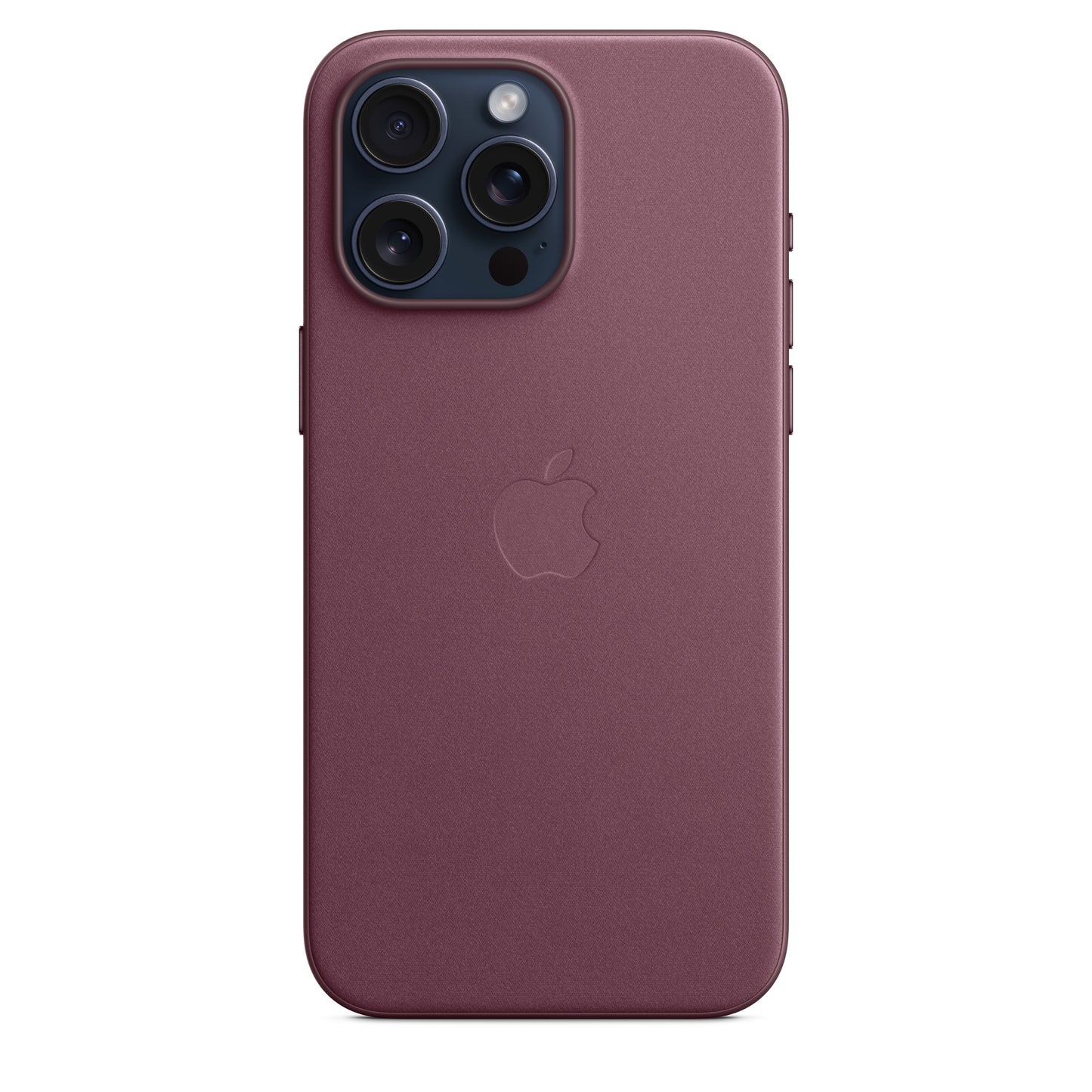 Apple Coque en tissage fin avec MagSafe pour iPhone 15 Pro Max • Mûre