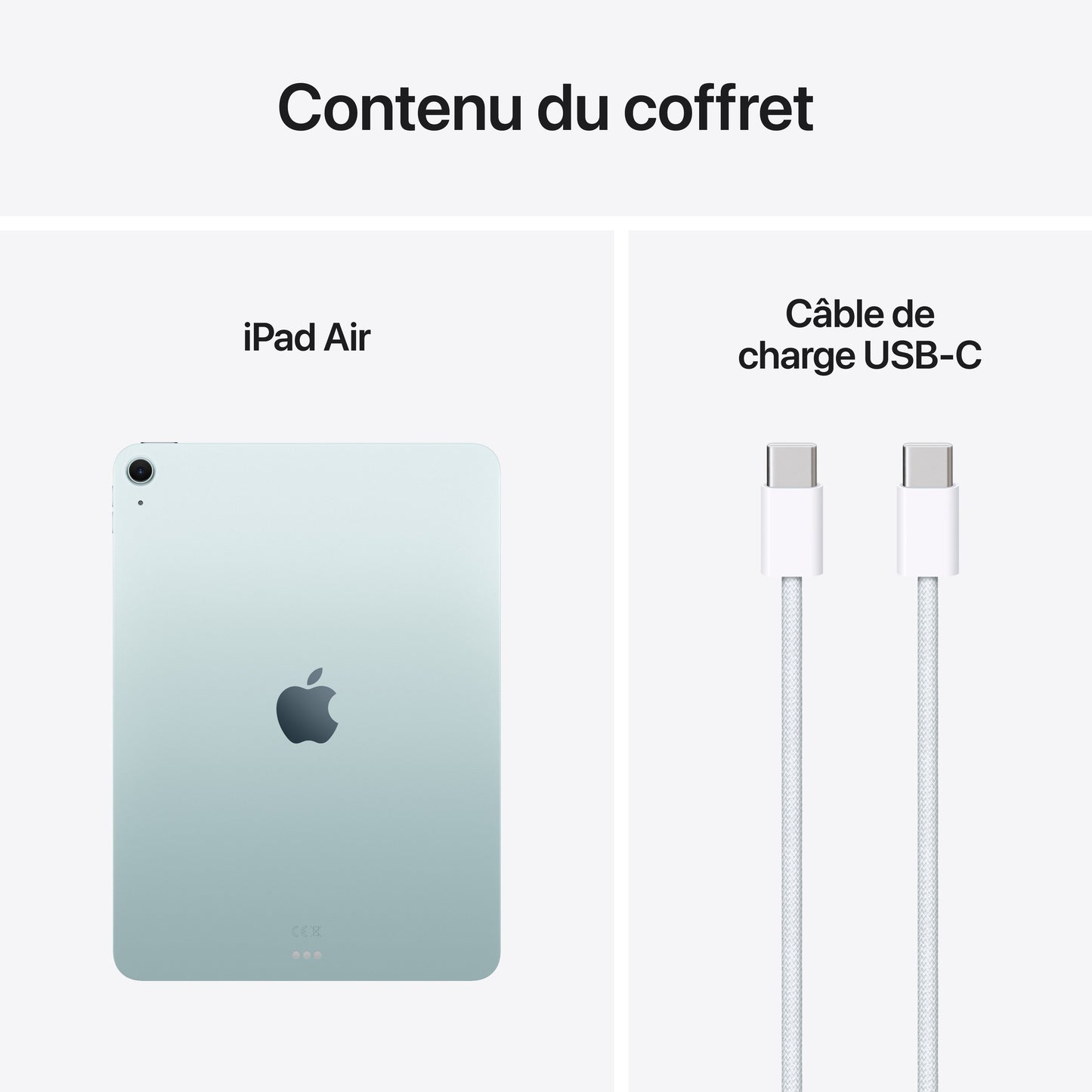 iPad Air 11 pouces Wi-Fi 512 Go - Bleu (M3)