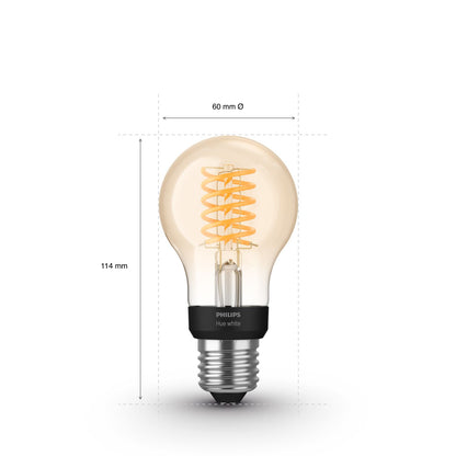 Philips Hue White E27 (A60) Filament • 1 Bulb
