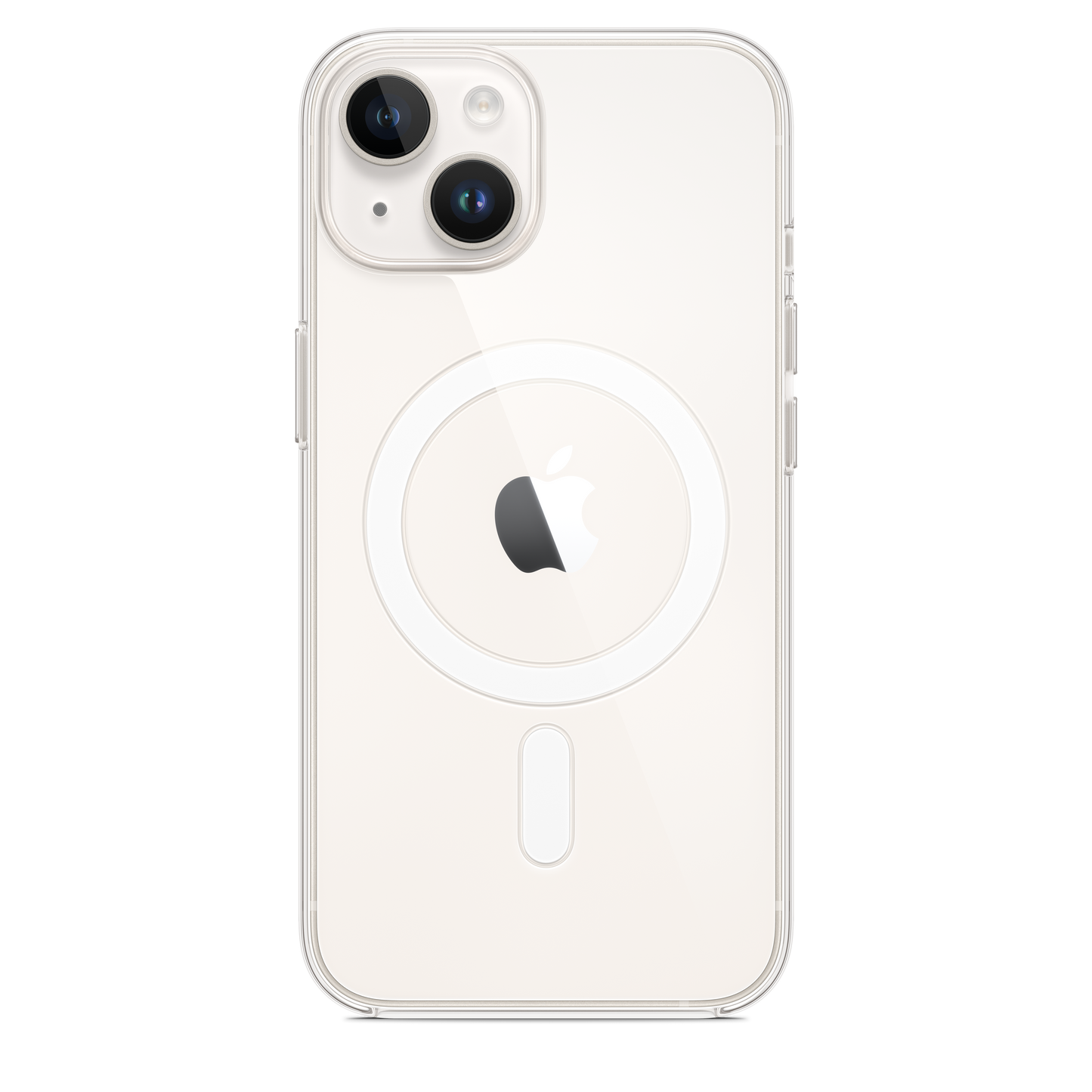 Coque transparente avec MagSafe pour iPhone 14