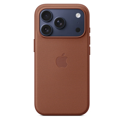 Coque en tissage technique avec MagSafe pour iPhone 17 Pro - Sienne