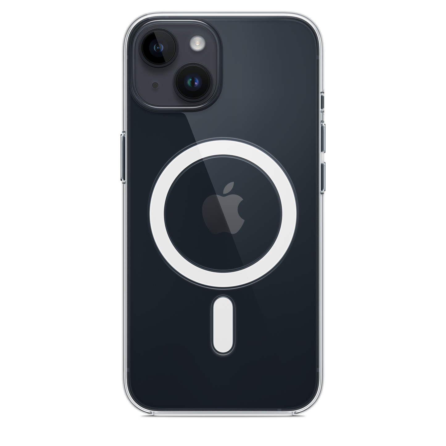 Coque transparente avec MagSafe pour iPhone 14