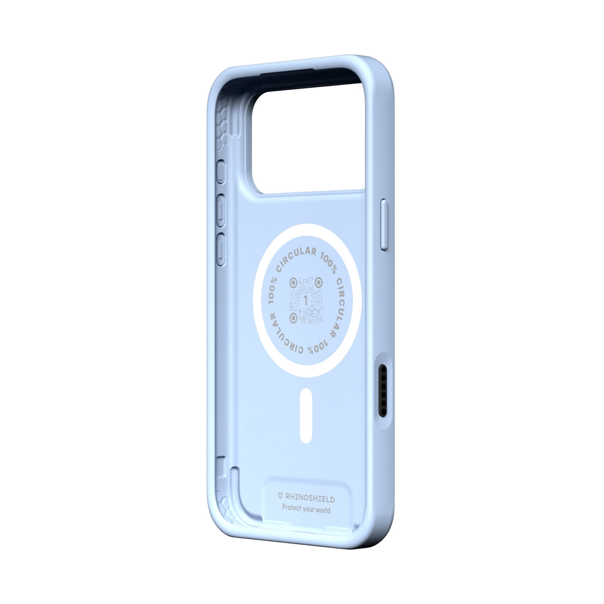Rhinoshield Coque SolidX pour iPhone 17 Pro • Bleu Glacier