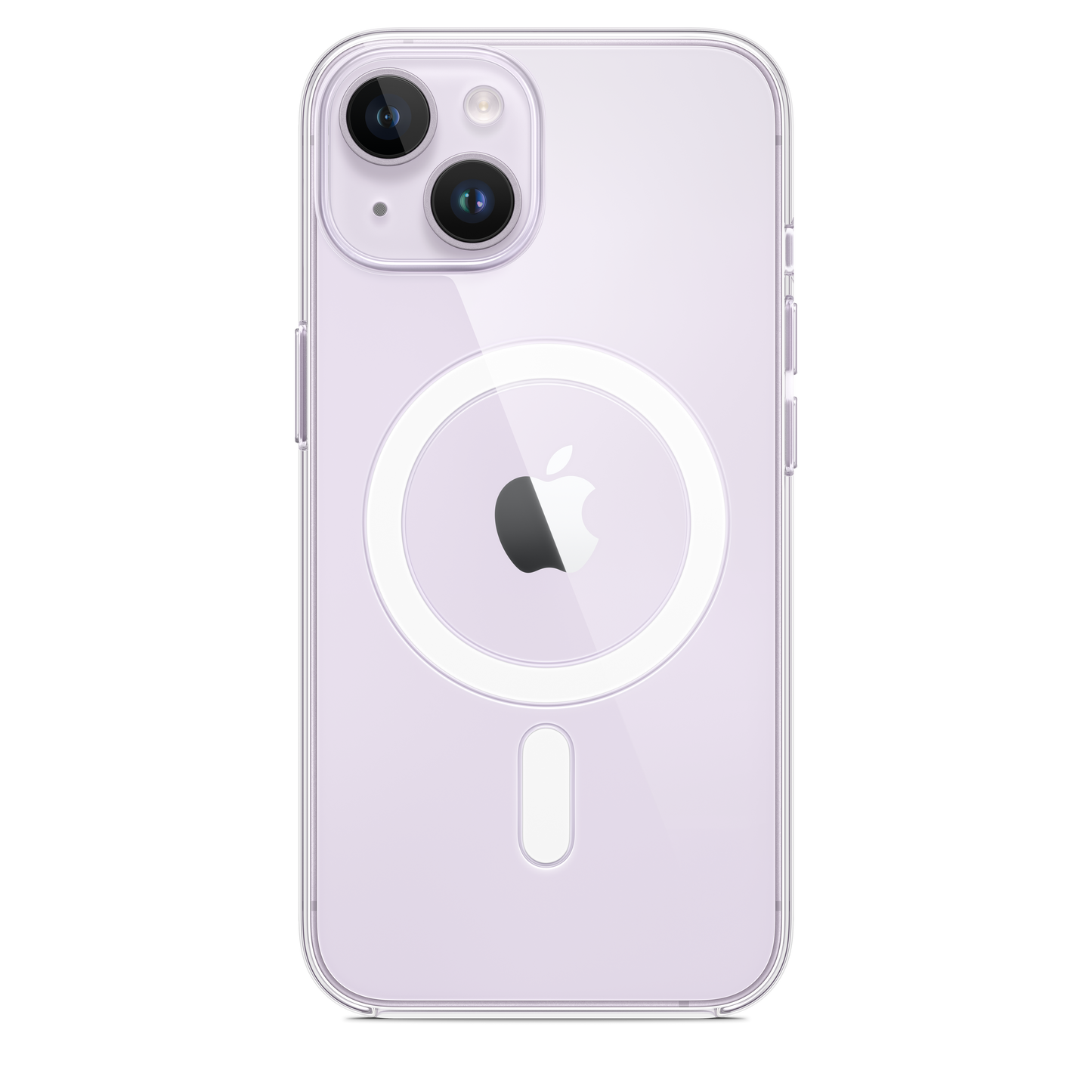 Coque transparente avec MagSafe pour iPhone 14