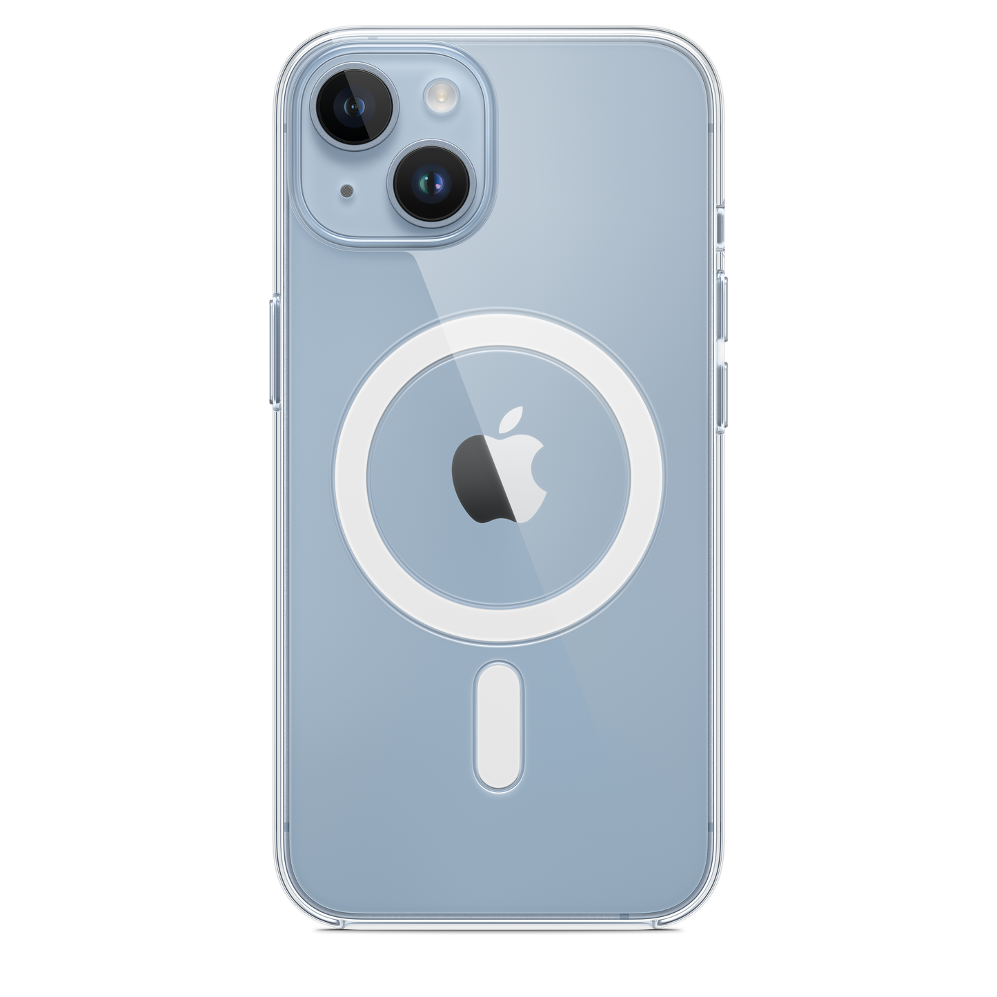 Coque transparente avec MagSafe pour iPhone 14