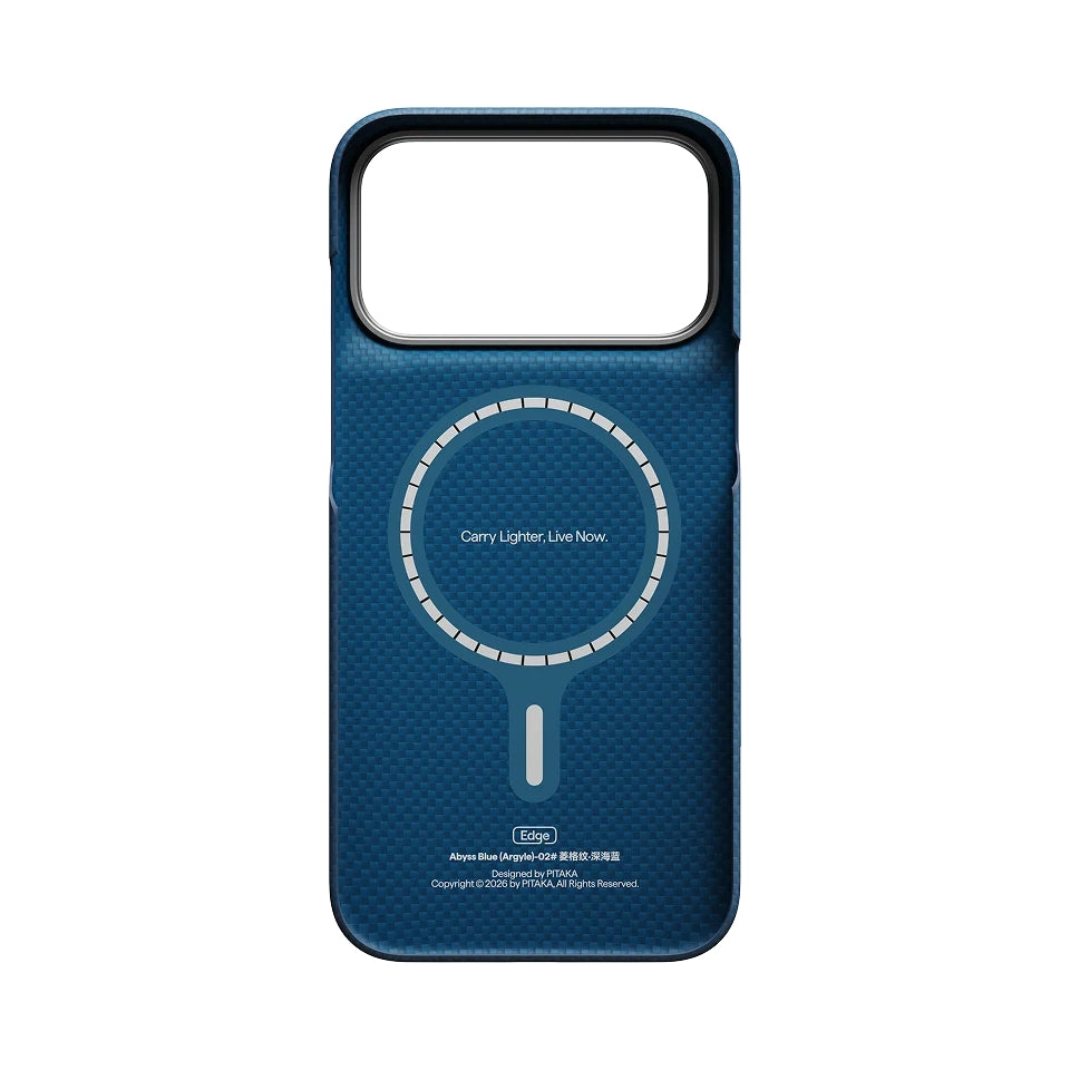 Pitaka Edge Case for iPhone 18 Pro • Minuit Bleu