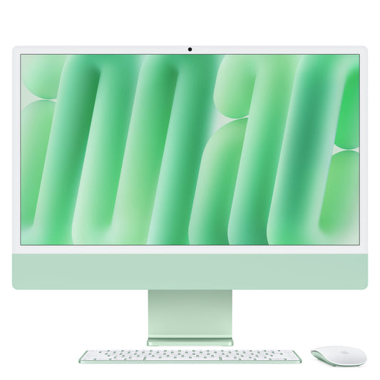 iMac 24" M4 8C/16GB/256GB/GPU8C • Suisse-Français • Vert