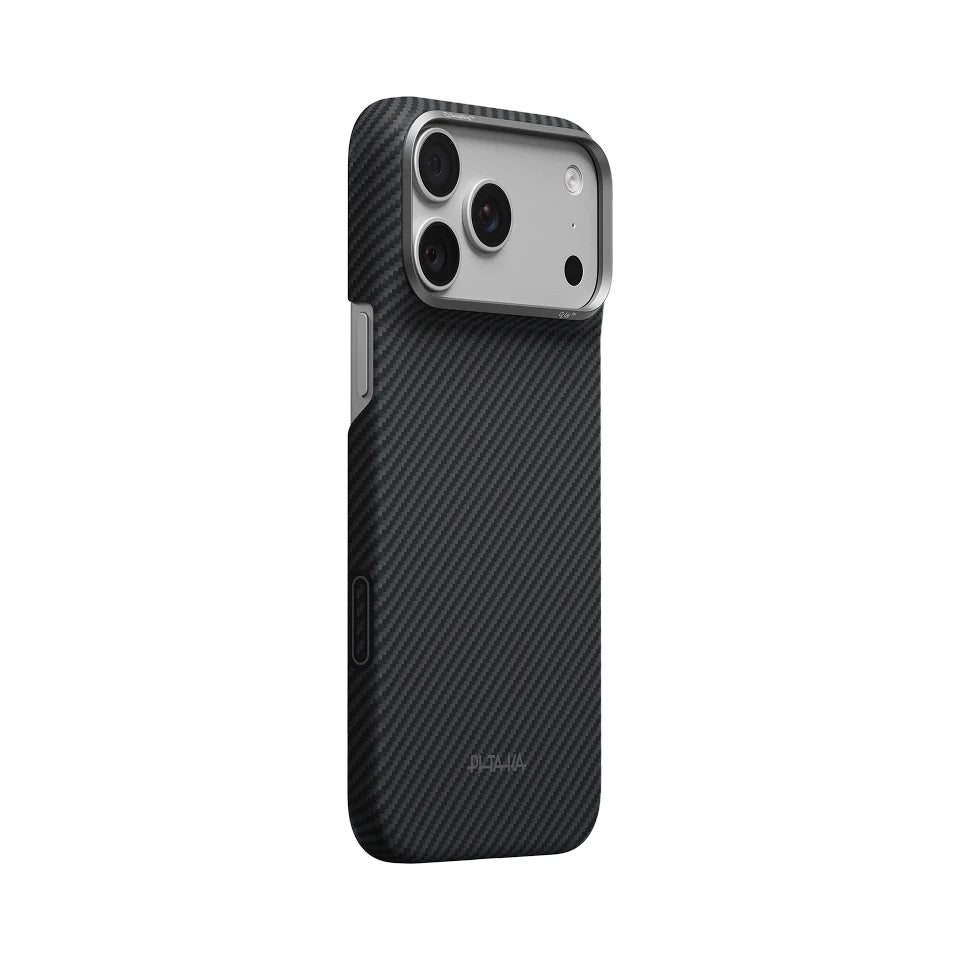 Pitaka Edge Case for iPhone 18 Pro • Black/Grey