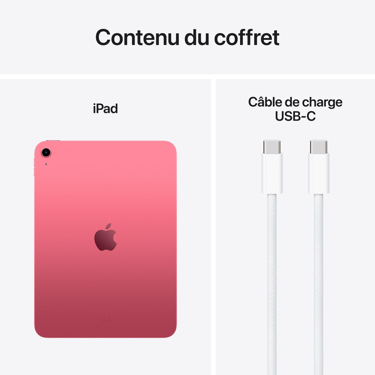 iPad Wi-Fi 512 Go - Rose (A16)
