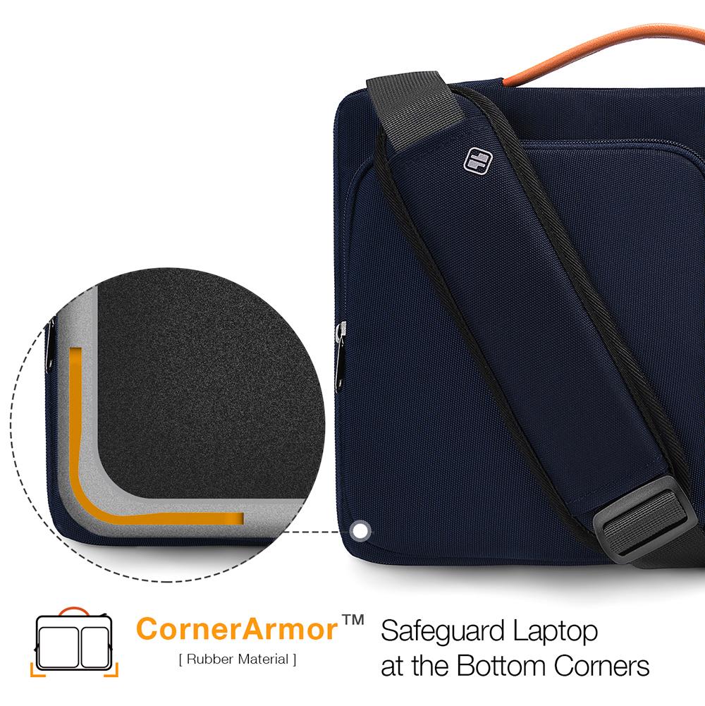 Tomtoc • Defender A42 pour MacBook Pro 14" • Bleu Marine