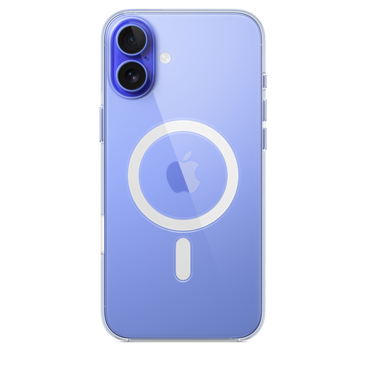 Coque transparente avec MagSafe pour iPhone 16 Plus