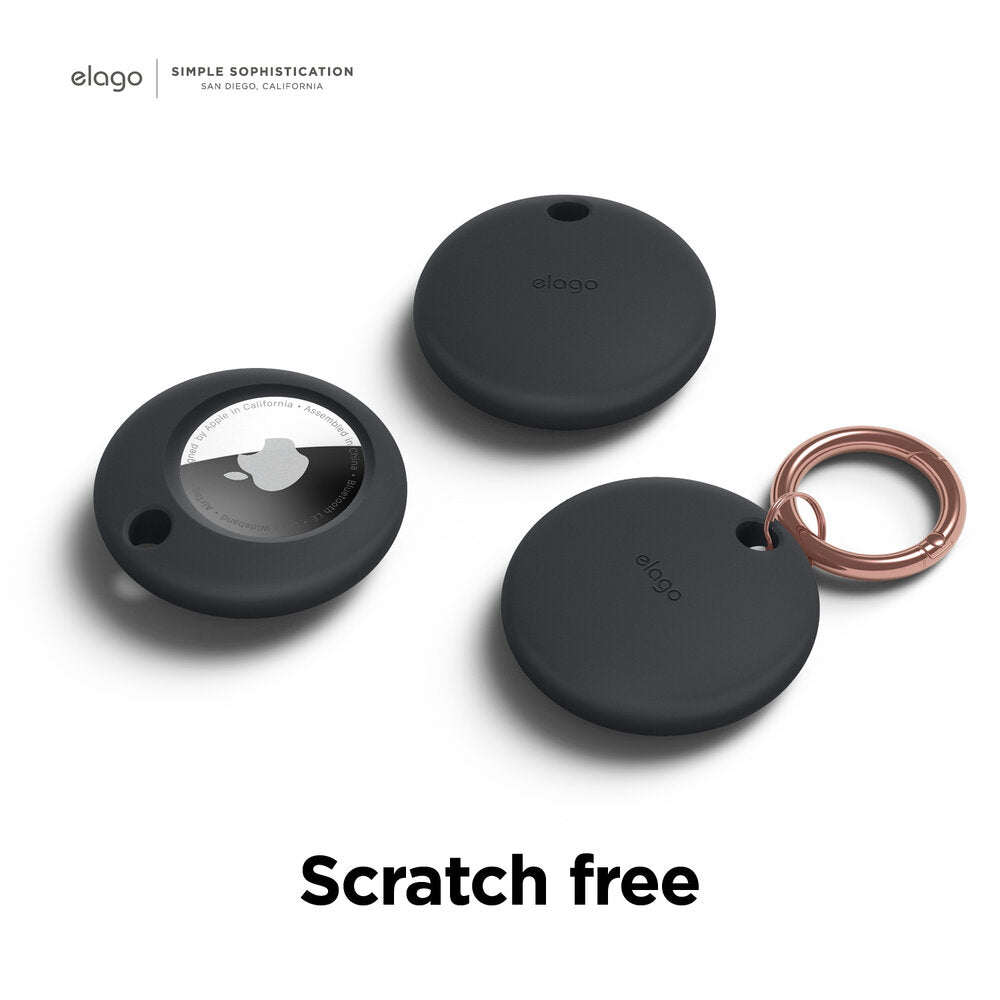 ELAGO Porte-clés pour AirTag • Noir