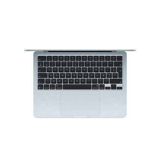 MacBook Air 13 pouces: Puce Apple M4 avec CPU 10 cœurs et GPU 8 cœurs, 256 Go SSD - Ciel