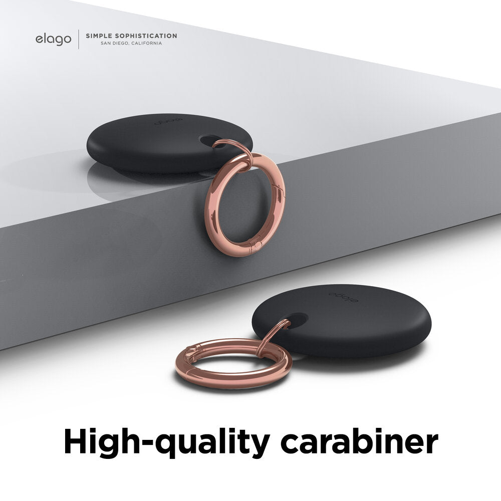 ELAGO Porte-clés pour AirTag • Noir