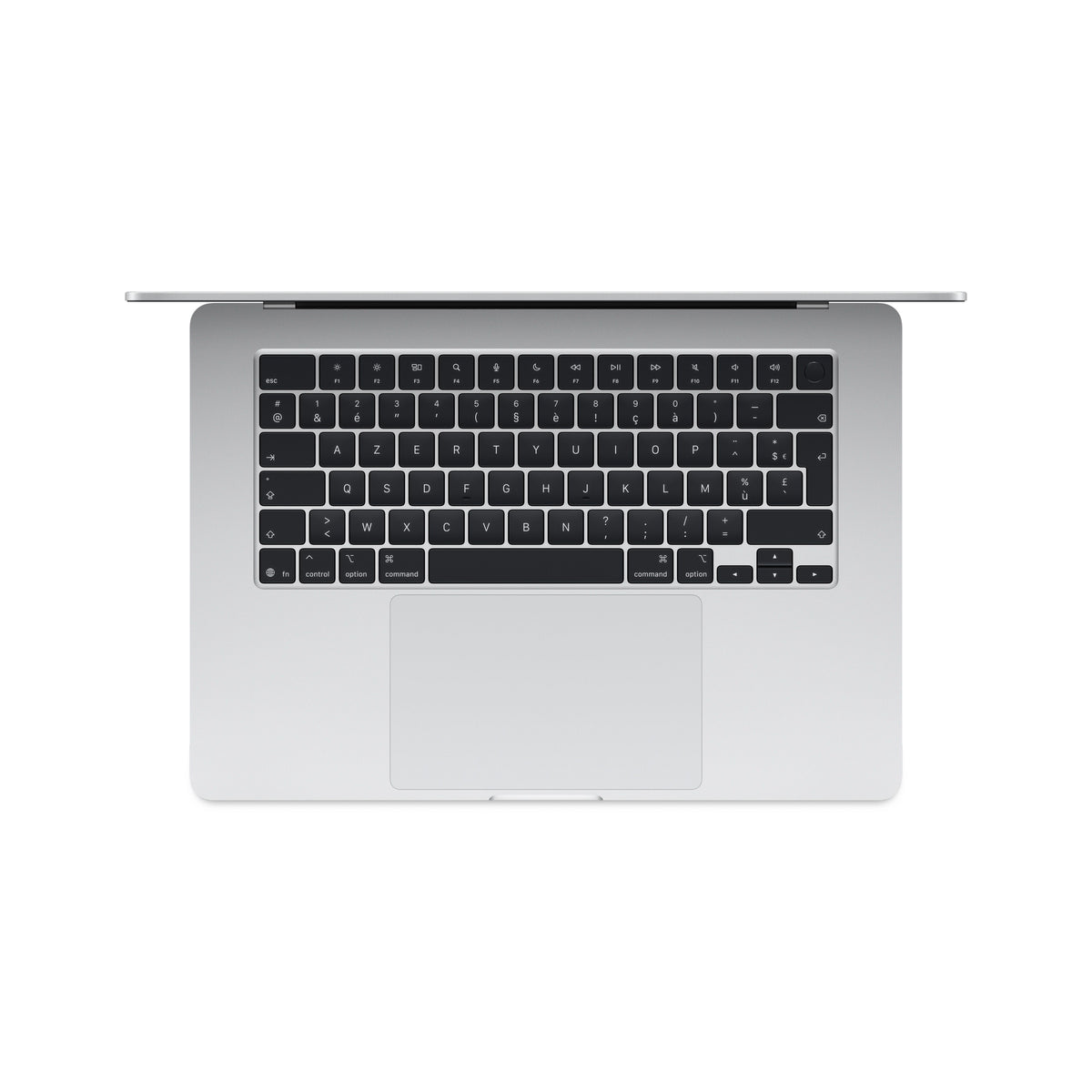 MacBook Air 15 pouces: Puce Apple M4 avec CPU 10 cœurs et GPU 10 cœurs, 256 Go SSD - Argent