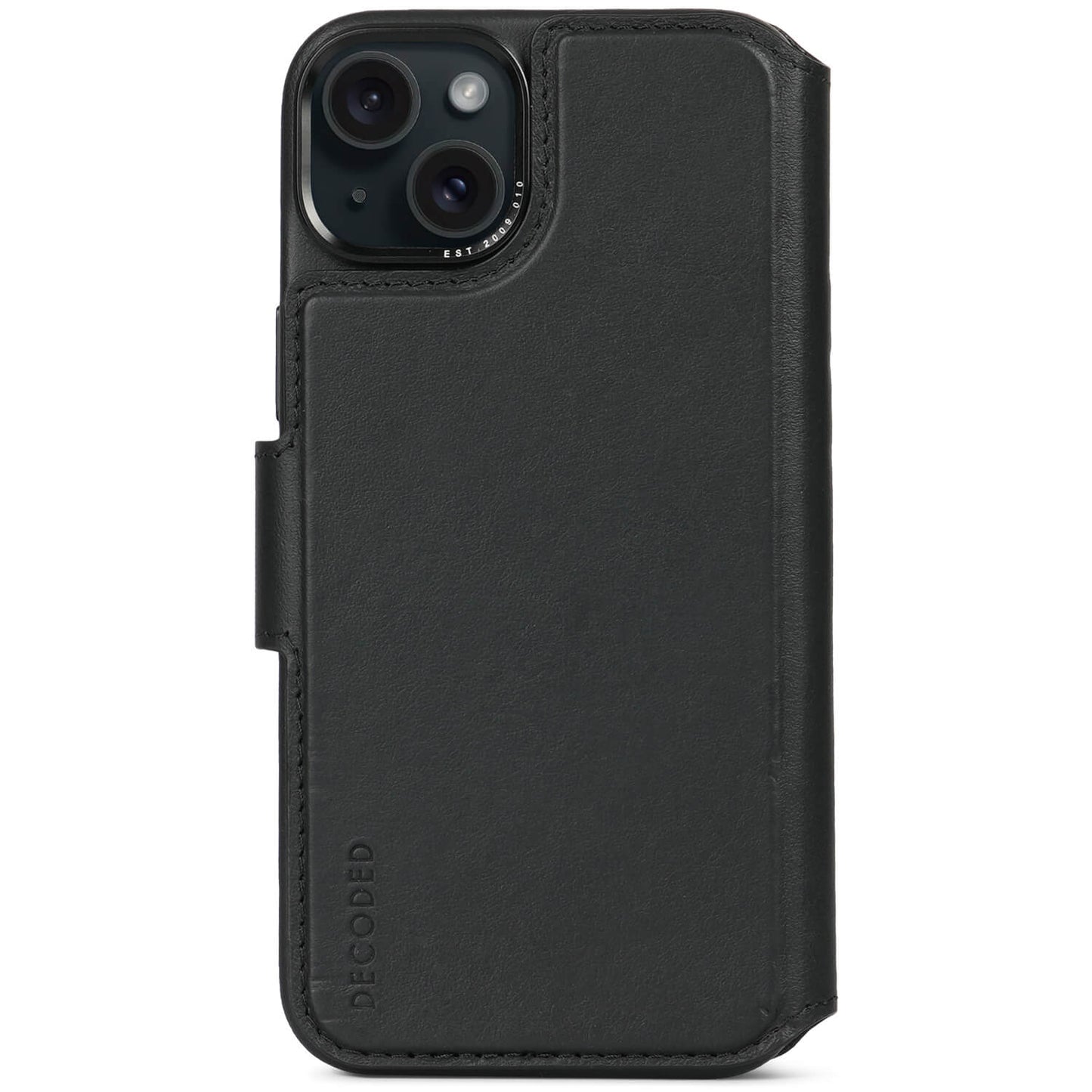 Decoded • Etui Portefeuille amovible pour iPhone 15 Plus • Noir