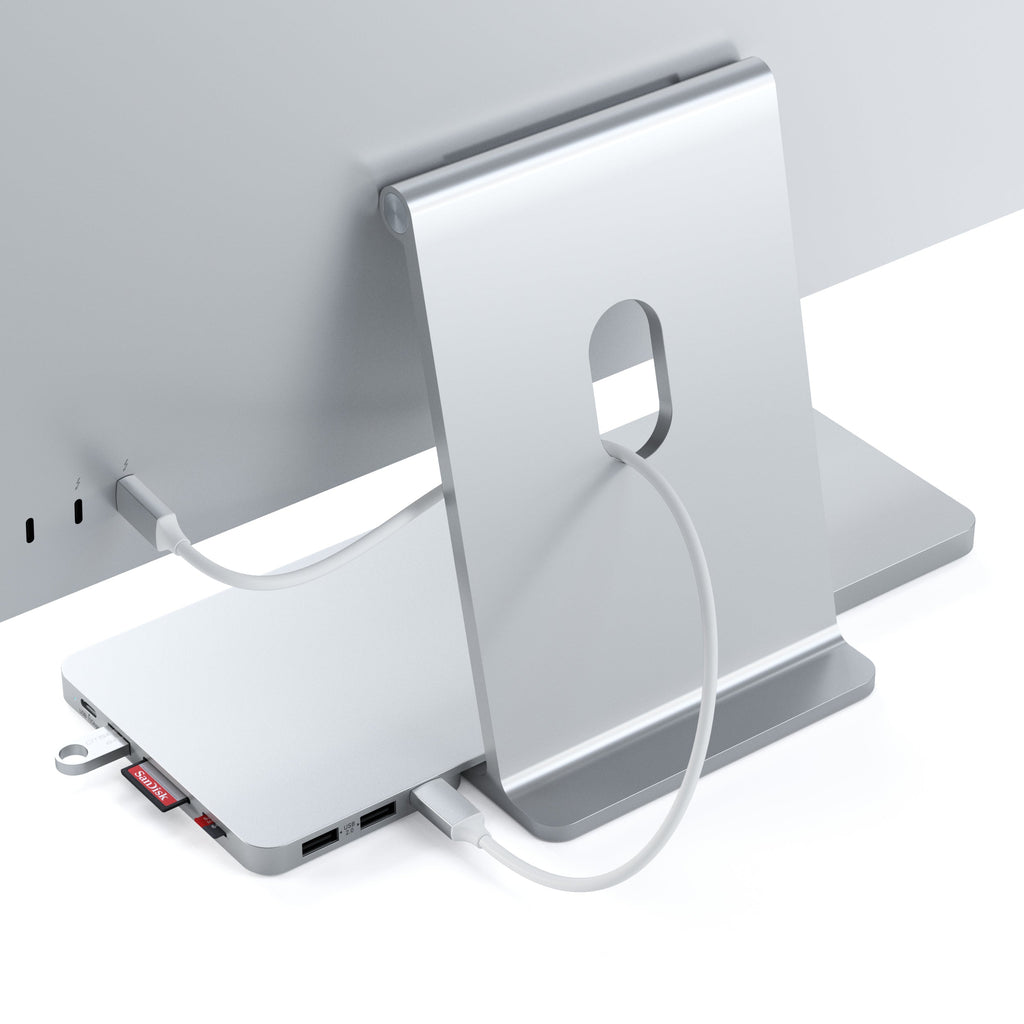 Satechi • Dock Aluminium USB-C pour iMac 24" • Argent