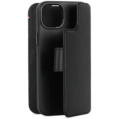 Decoded • Etui Portefeuille amovible pour iPhone 15 Plus • Noir