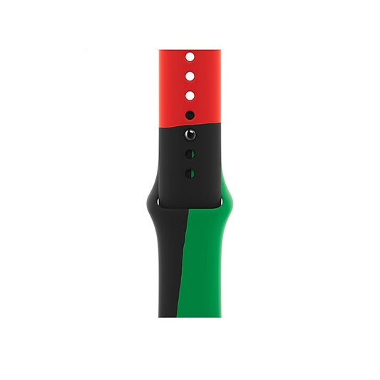 Apple Sport Band pour Apple Watch 38/40mm • Black Unity