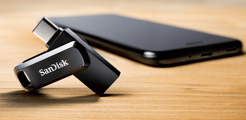 SanDisk Dual USB Drive USB-C • 32GB