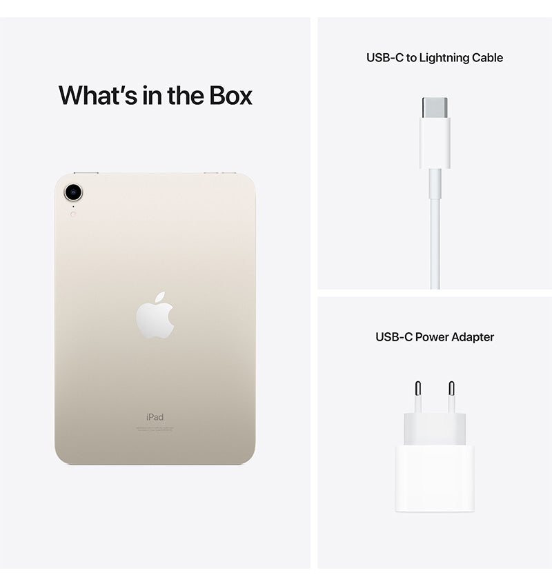 OCCASION iPad mini 8,3'' WiFi • 64GB • Lumière stellaire
