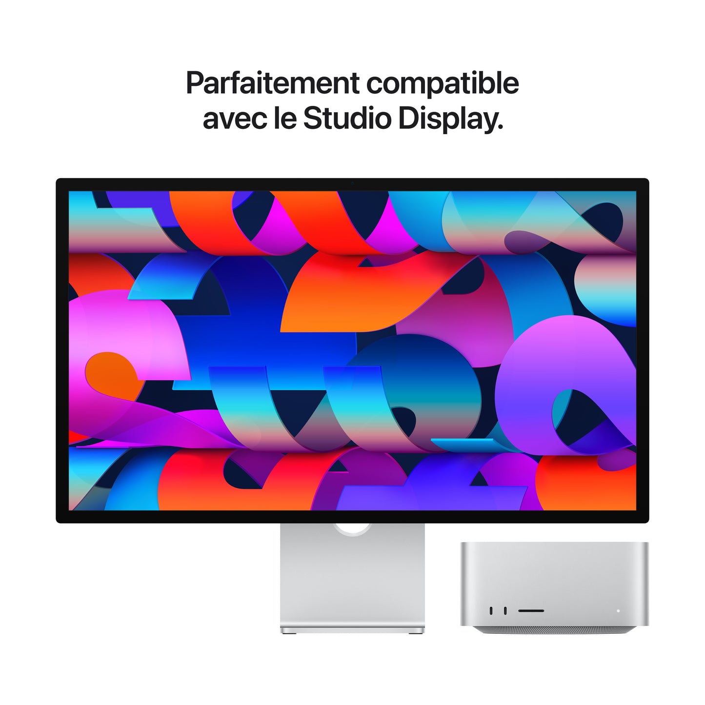 Mac Studio: Puce Apple M3 Ultra avec CPU 28 cœurs et GPU 60 cœurs, 1 To SSD