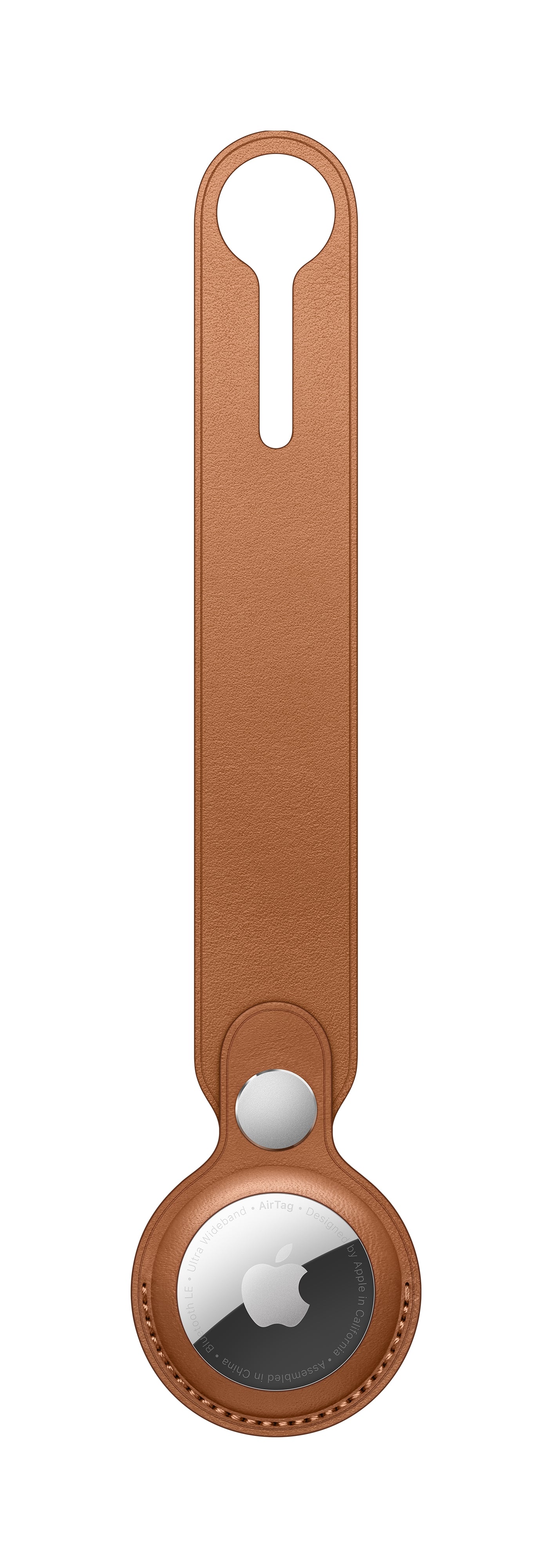 AirTag Leather Loop • Havane
