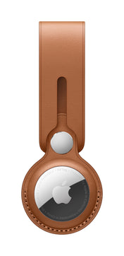 AirTag Leather Loop • Havane