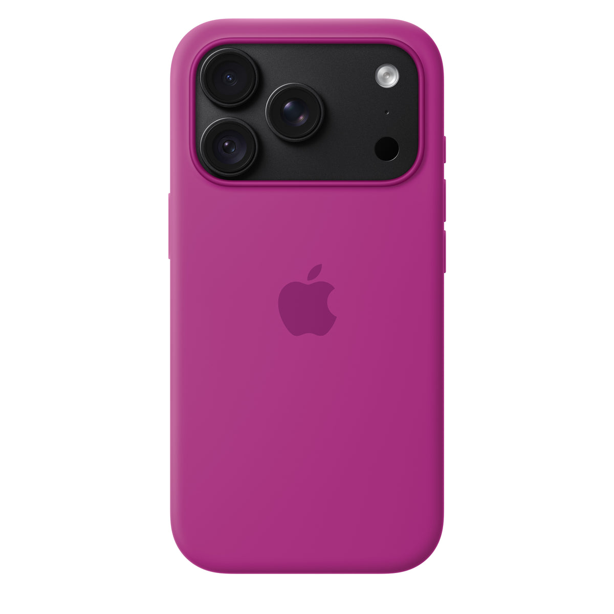 Coque en silicone avec MagSafe pour iPhone 18 Pro - Magenta