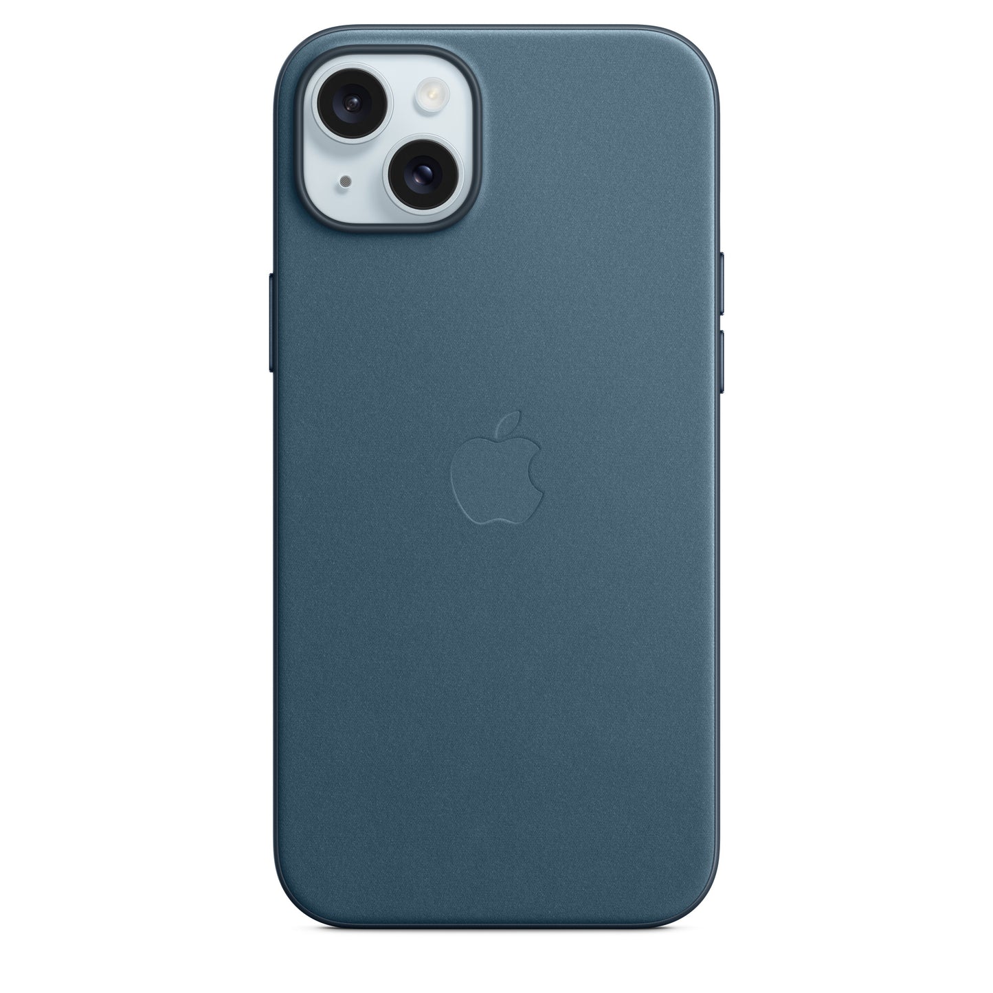 Apple Coque en tissage fin avec MagSafe pour iPhone 15 Plus • Bleu Pacifique