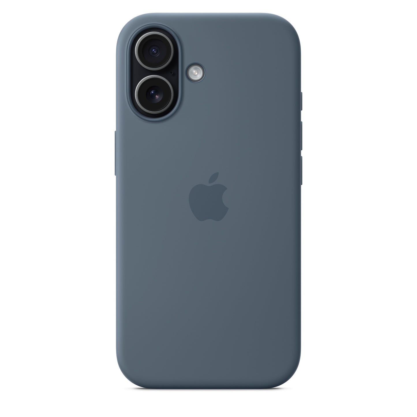 Coque en silicone avec MagSafe pour iPhone 17 - Bleu maritime