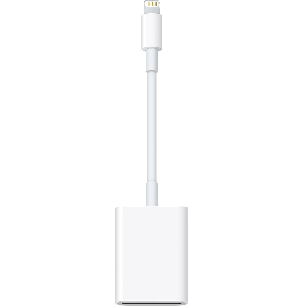 Apple Adaptateur Lightning vers lecteur de carte SD • 0.15m • Blanc