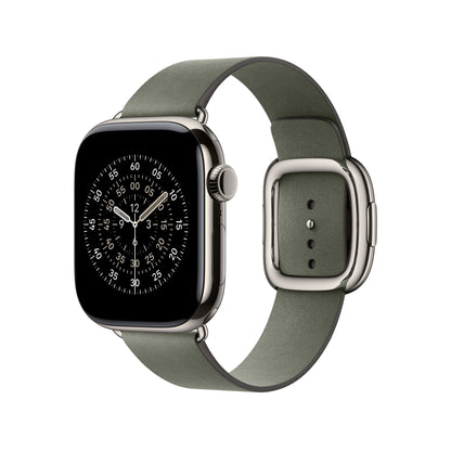 Apple Bracelet Boucle moderne 42mm • Gris Sauge • L