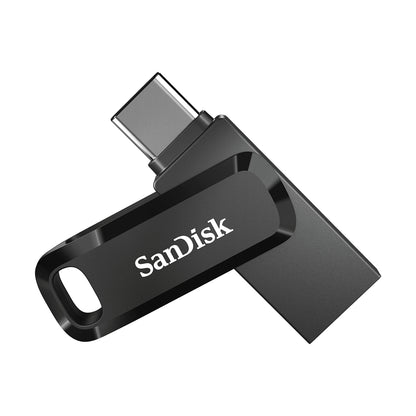 Sandisk Dual Drive • USB Type-C / USB Type-A • 128 Go • Noir