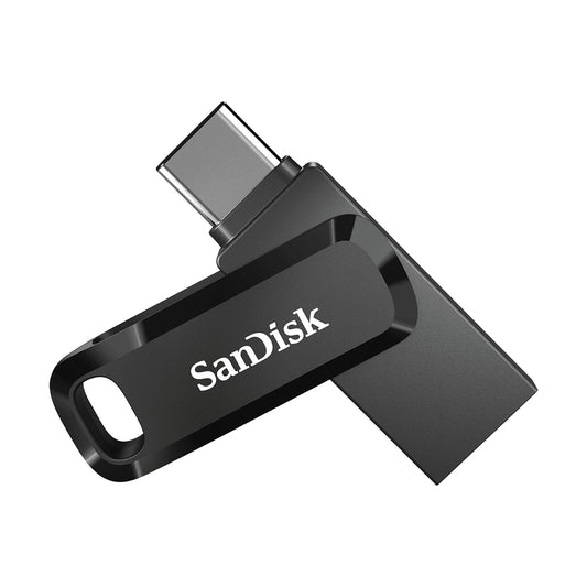 Sandisk Dual Drive • USB Type-C / USB Type-A • 128 Go • Noir