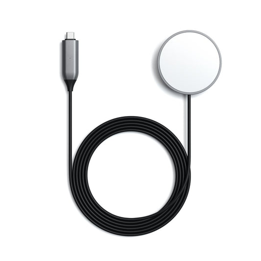 Satechi • Câble de Charge Magnétique Sans Fil USB‑C • Gris Sidéral