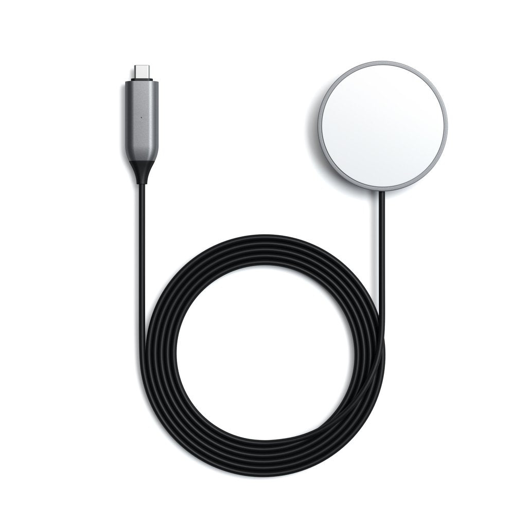 Satechi • Câble de Charge Magnétique Sans Fil USB‑C • Gris Sidéral