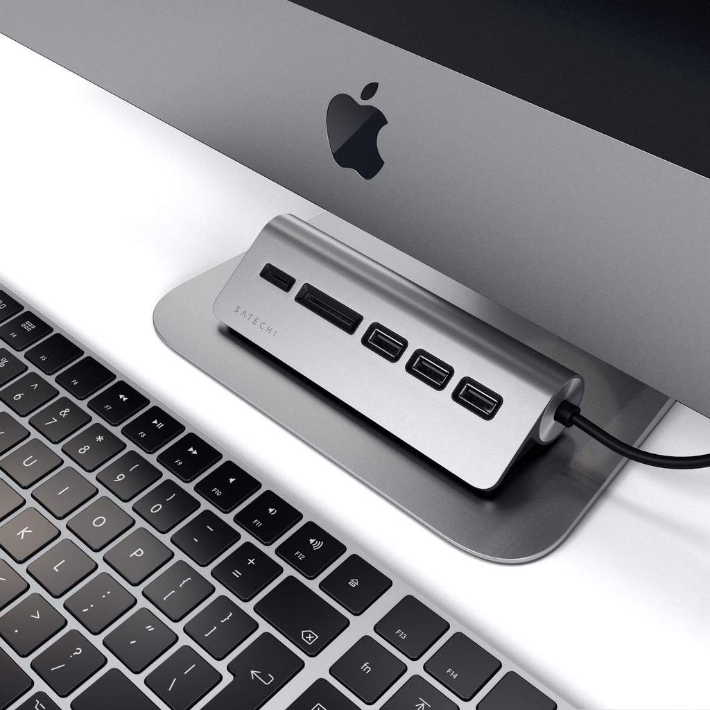 Satechi Combo Hub USB-C • Gris sidéral
