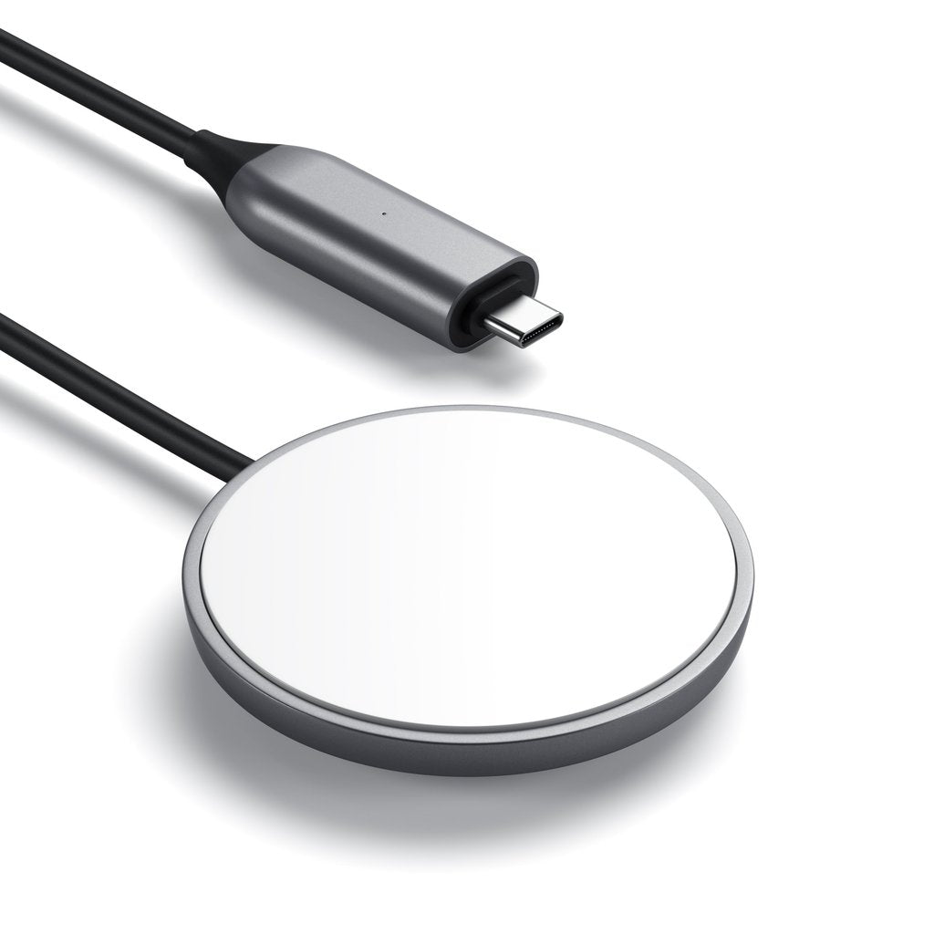 Satechi • Câble de Charge Magnétique Sans Fil USB‑C • Gris Sidéral