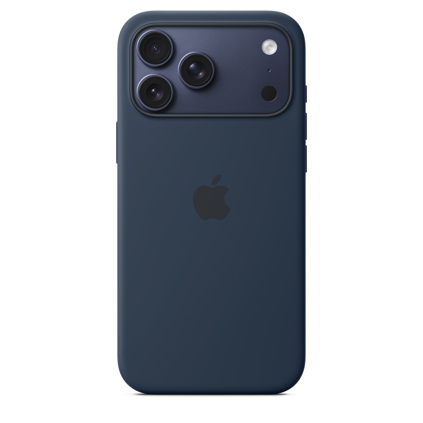 Coque en silicone avec MagSafe pour iPhone 17 Pro Max – Minuit