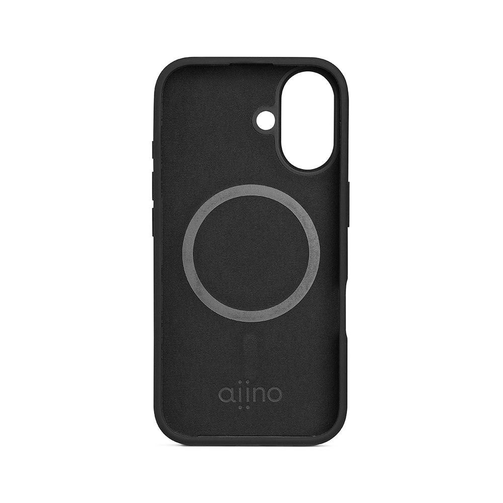 Lineheart Allure • Coque iPhone 16 Plus • Noir