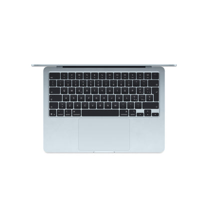 MacBook Air 13" M4 10C/16GB/256GB/GPU8C • Suisse-Français • Bleu Ciel