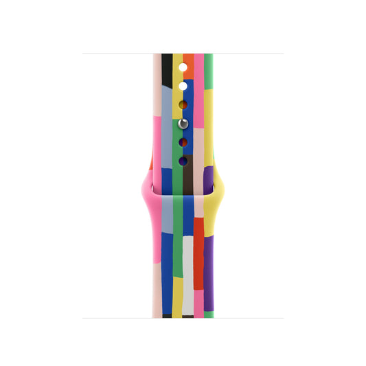 Apple • Bracelet Sport Pride Edition • Multicolore 42 mm, S/M