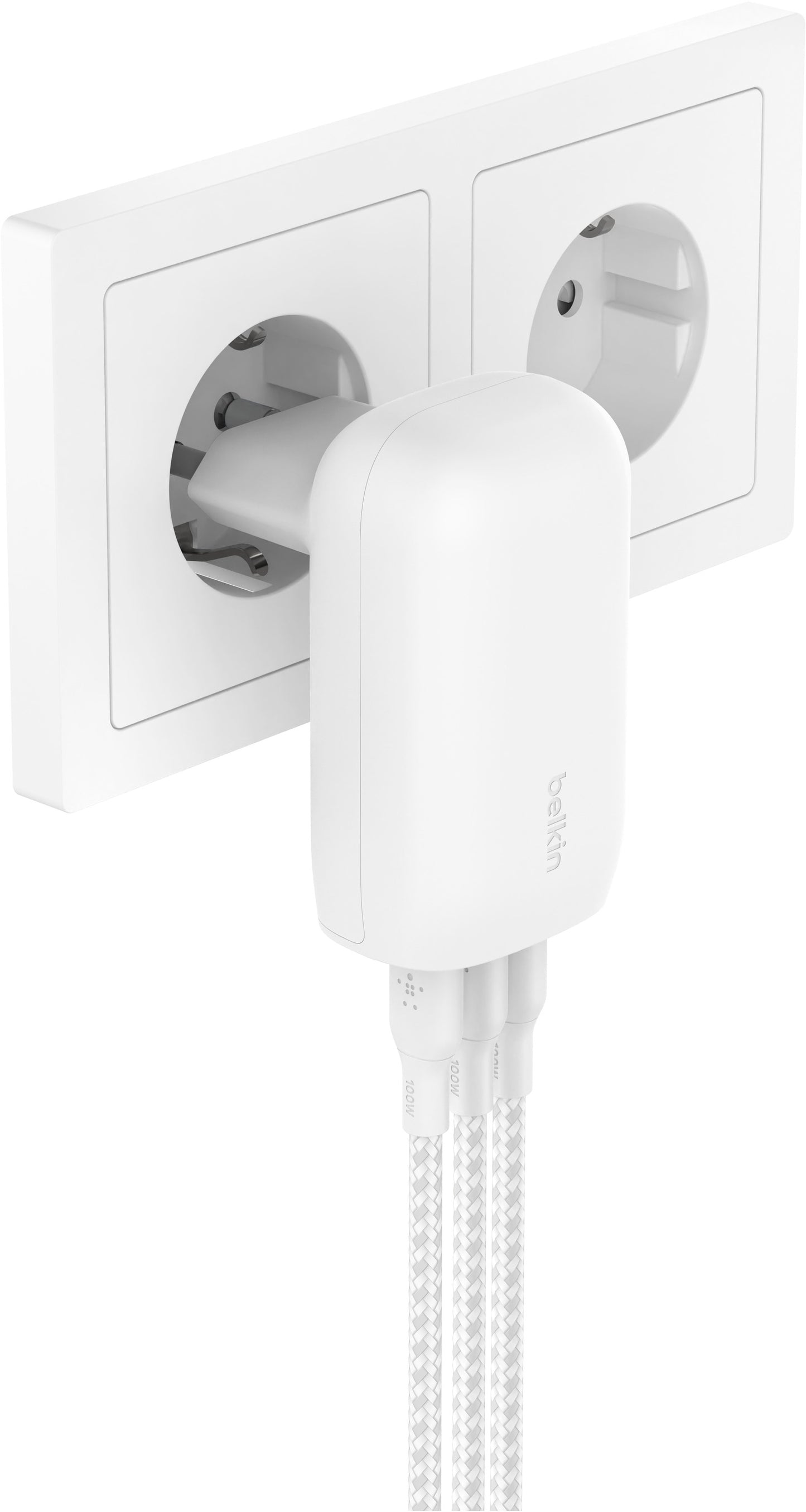 Belkin BoostCharge Chargeur Mural 3 x USB-C • 67W