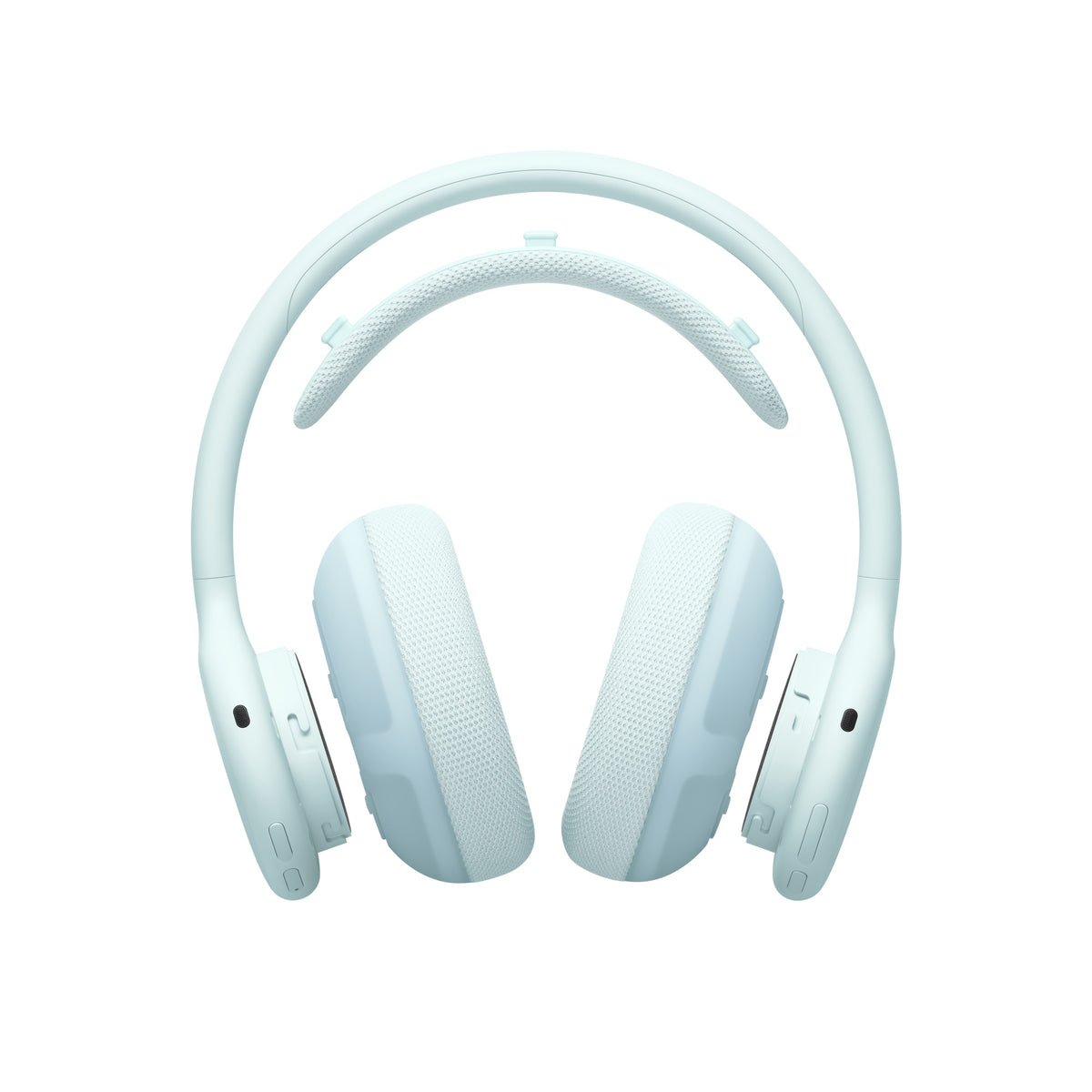 Casque supra-auriculaire Beats 360 – Bleu ciel avec coussinets en maille technique Bleu ciel