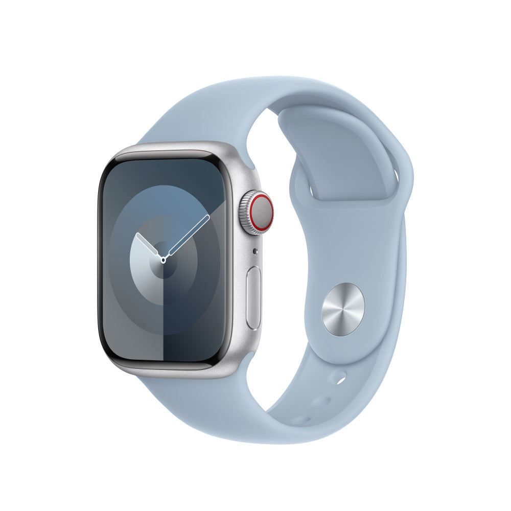 Apple Bracelet Sport • 41mm • Bleu Clair • S/M