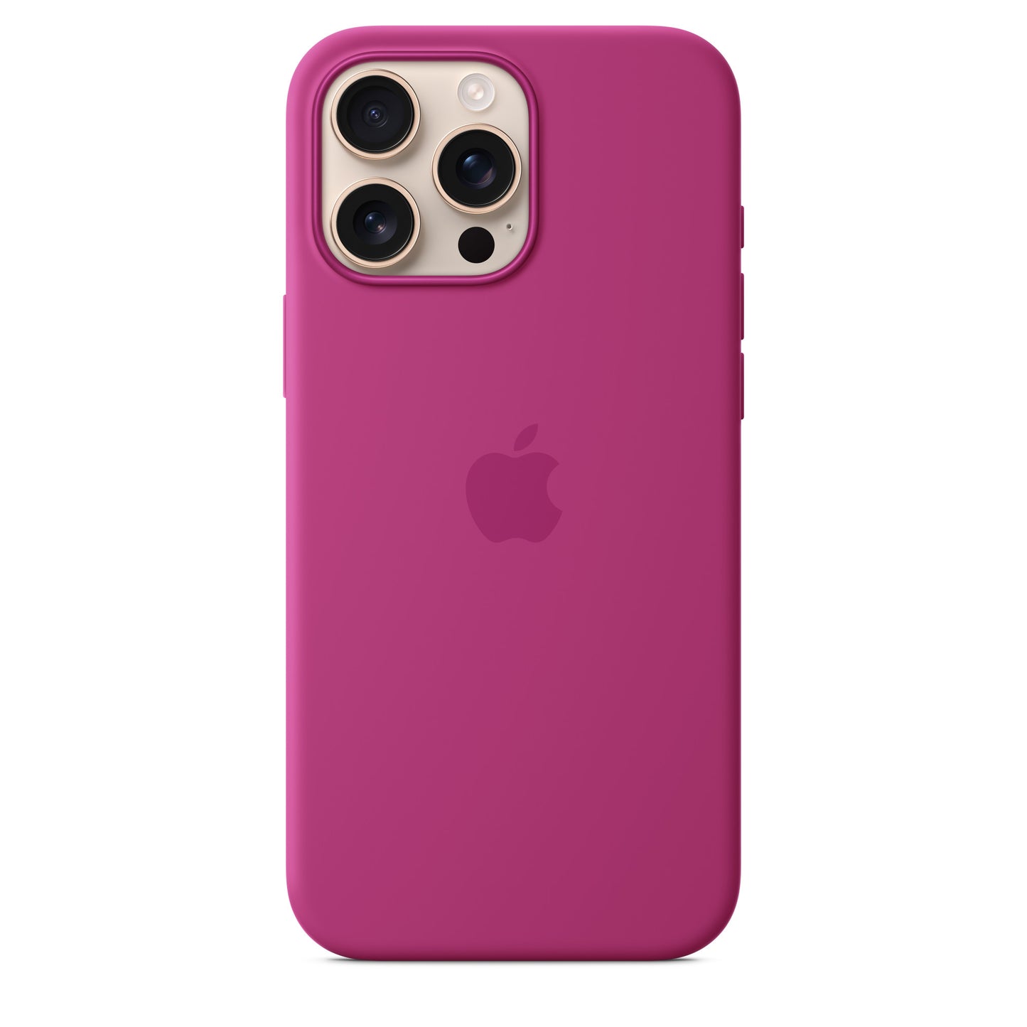 iPhone 16 Pro Max Coque en Silicone avec MagSafe • Fuchsia