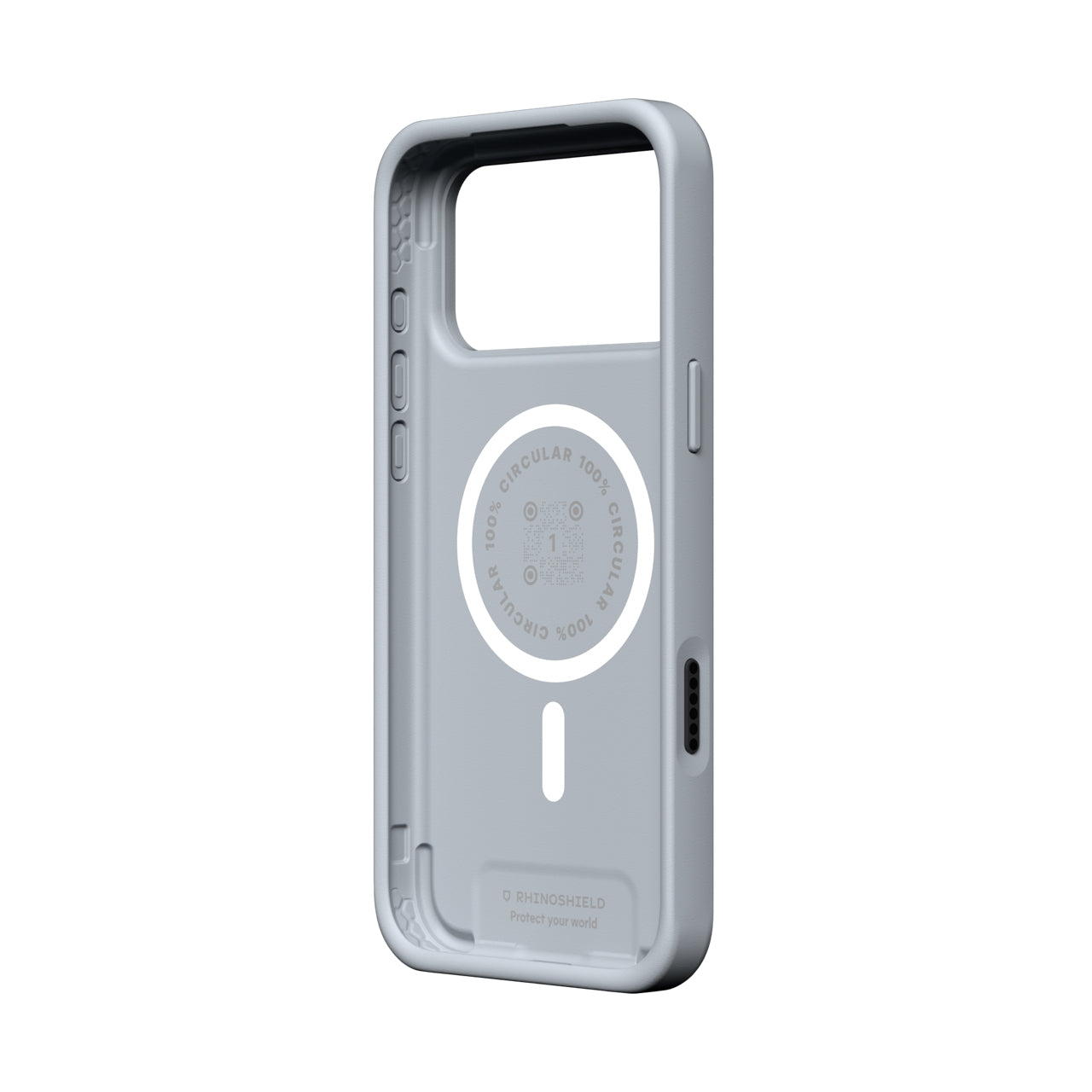 Rhinoshield Coque SolidX pour iPhone 17 Pro Max • Gris Argent