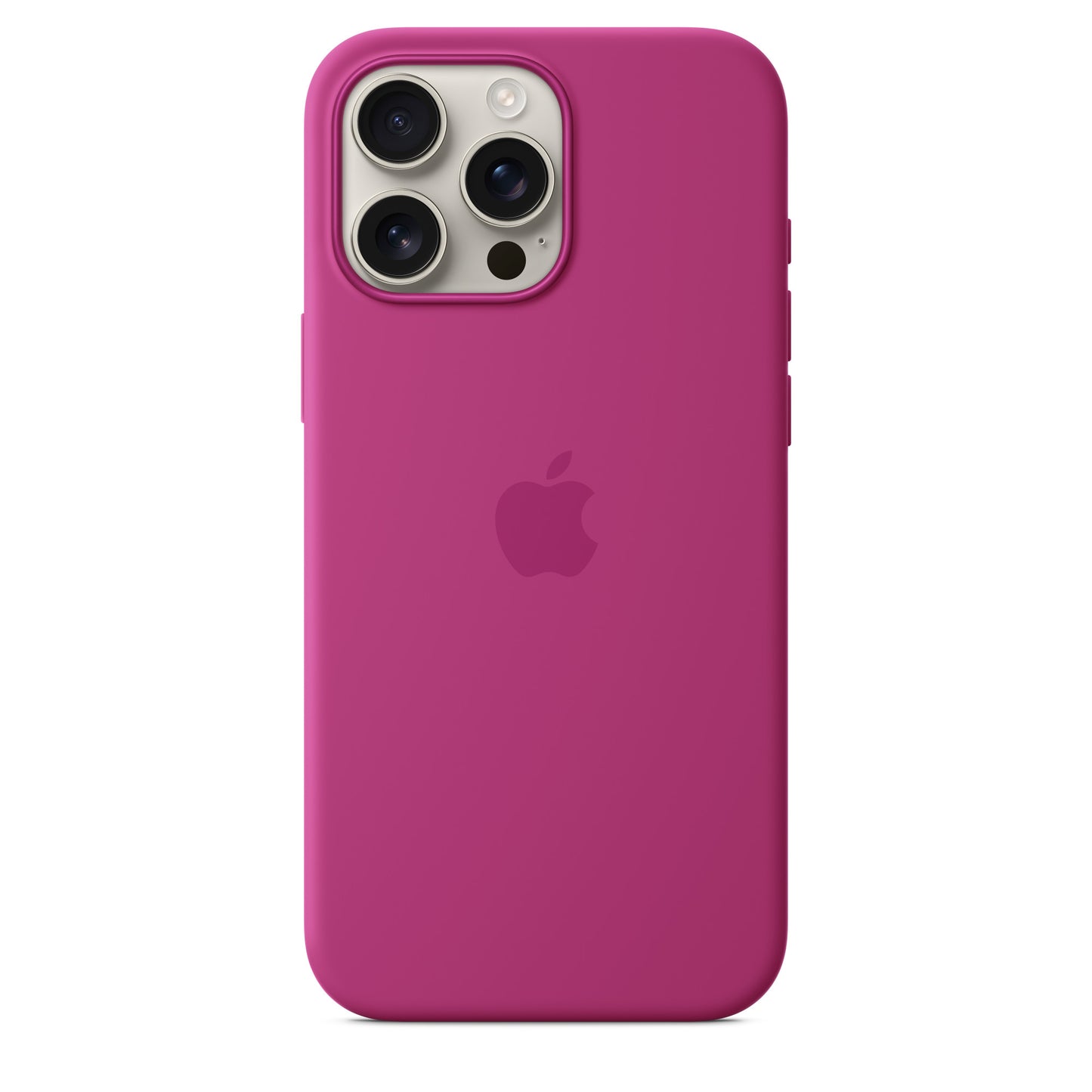 iPhone 16 Pro Max Coque en Silicone avec MagSafe • Fuchsia