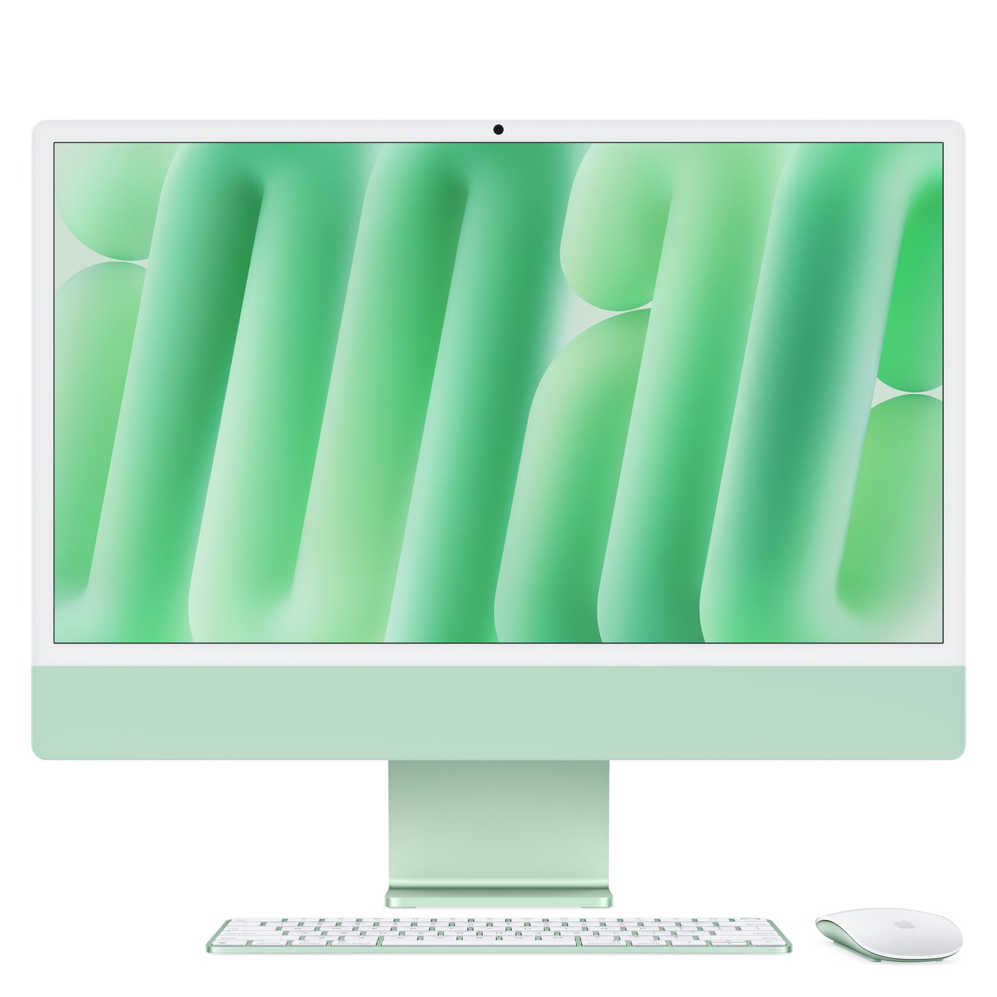 iMac 24 pouces avec écran Retina 4,5K: Puce Apple M4 avec CPU 10 cœurs et GPU 10 cœurs, 256 Go SSD - Vert